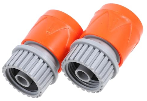 YARNOW 2pcs Garden Hose Fitting Pool Vacuum Hose Connector Quick Connect for Pool Broom Plastic Easy to Use Quick Connect