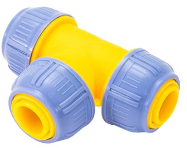 Raccordi per tubi da 25 mm Struttura in PP per connettori idraulici per impianti di approvvigionamento idrico interni ed esterni Connettore idraulico