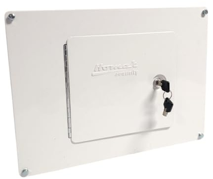 Homak First Watch Between The Studs High Security Steel Wall Safe, White