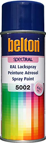 belton spectRAL Lackspray RAL 5002 ultramarinblau, glänzend, 400 ml - Profi-Qualität