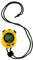 FINIS Stopwatch 3X 300m Cronómetro para natación (300 entradas de Memoria), Unisex, Amarillo, Talla única