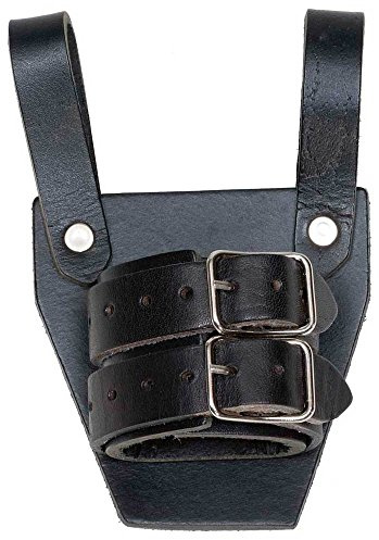 Haller 85299 Gürtelhalter für Schwerter, Unisex, Erwachsene, Schwarz, Einheitsgröße