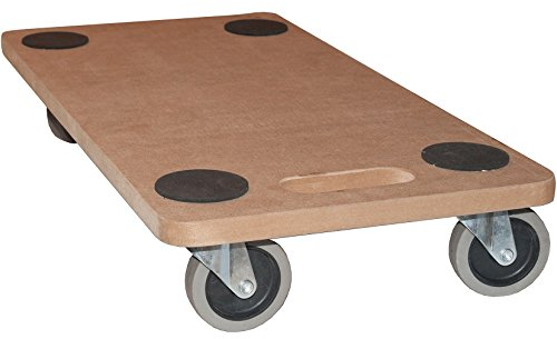 BigDean Möbelroller Transportroller 250kg Rollbrett MDF Möbel Hund Roller