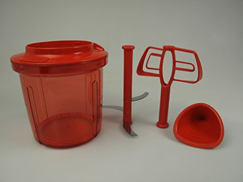 TUPPERWARE Chef ERWEITERUNG Extra-Chef 1,35 L rot Chef in Einem P 20655