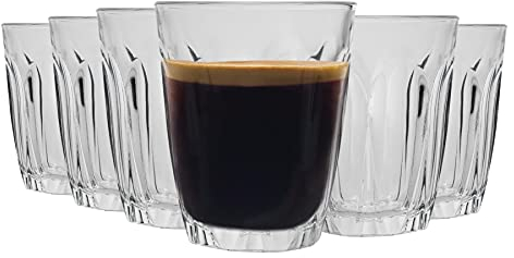 Duralex Provence Verre à Espresso Tasses - 90ml Verres à Boire - Paquet de 12