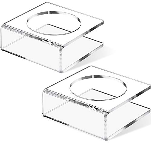 Jetec 2 Stücke U Förmige Acryl Kugel Ständer Basketball Halter Transparente Fußball Podest Sockel für Volleyball Bowling Kugel Display