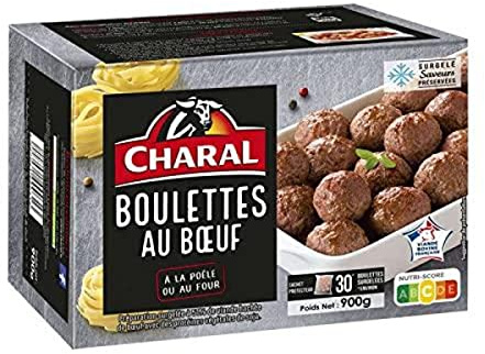Maxi boulettes au bœuf 900g