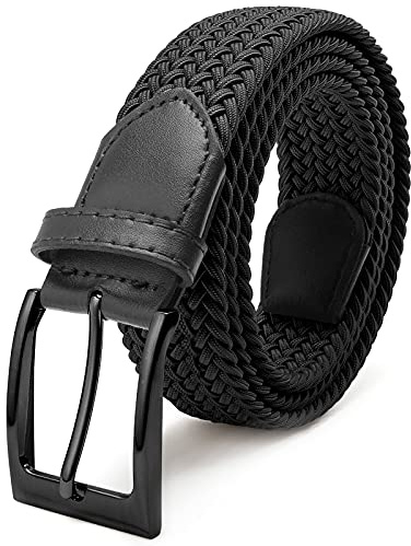 Fairwin Cinturón Elástico Unisex - Para Hombre y Mujer, Casual Tejido Trenzado Para Jeans