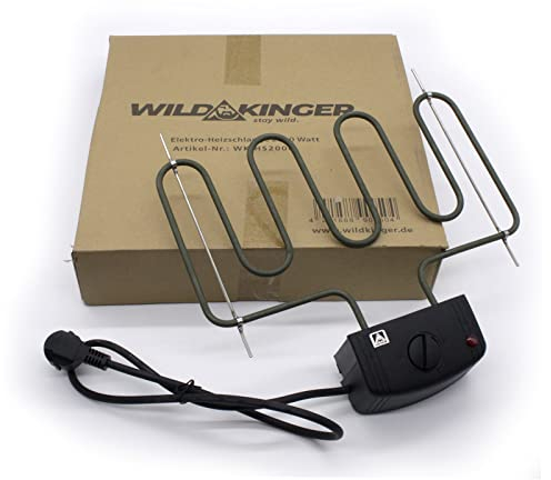 Wildkinger PREMIUM Universal Elektroheizung Heizschlange Heizspirale 2000W Räucherofen Smoker BBQ