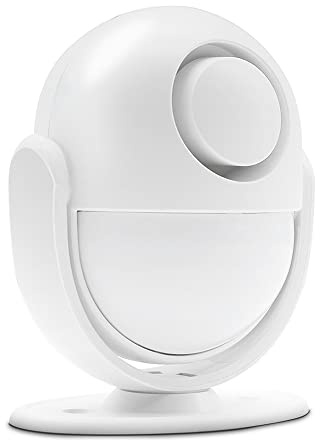 Metronic 495726 - Sirena Inteligente Wi-FI con Sensor de Movimiento inalámbrico Infrarrojos para casa, Oficina, Comercio, Alarma Sonora 100dB, Volumen Ajustable, función SOS