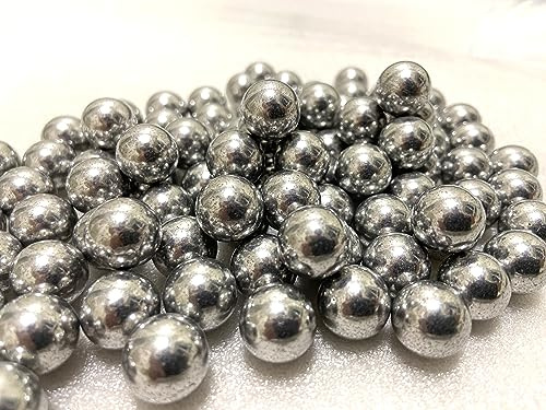 Alien Play 43 Caliber Aluminum Balls 100 X .43 Cal Self Defense Alu Paintball Ammo 1.8 Grams Solid Paintball Rounds