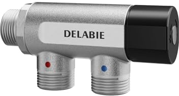 mitigeur thermostatique - pour distribution eau de 30 à 60 degrès - delabie 733020
