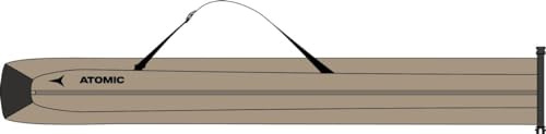 ATOMIC SKI Bag I Robuste Skitasche für 1 Paar Ski & Stöcke | von 175-205 cm längenverstellbar I Skiertasche aus wasser- & schmutzabweisendem Material I Skitransportbeutel inkl. Tragegurt
