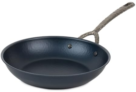 Alva Artist - Sartén de acero al carbono de 11 pulgadas, naturalmente antiadherente, sin productos químicos (sin PTFE, PFOA, PFAS), lista para inducción y apta para horno, construida para una
