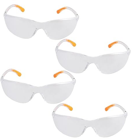 Artibetter 4piezas Gafas Seguridad Trabajo Antivaho Resistentes Al Desgaste Protección Polarizada