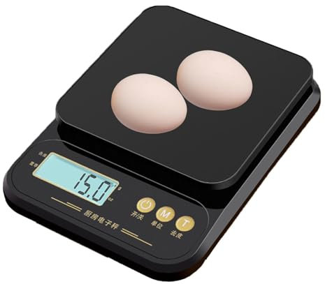 Báscula de cocina digital para alimentos, Báscula de cocina multifunción,Báscula de cocina portátil profesional de alta precisión - Pantalla LCD de alta definición Báscula digital Medición precisa par
