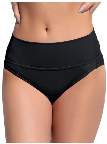 Generisch Perioden Hose zum Schwimmen Bikini Perioden Badebekleidung Auslaufsichere Menstruationsunterwäsche für Mädchen Teenager Schwimmkurz Geruchshemmend Wasserdichter Bademode