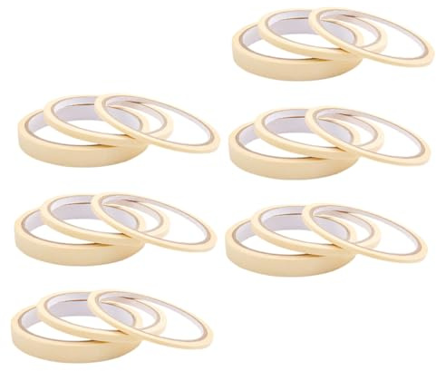 SKISUNO 18Rolls Nail Painting Adhesive Tape Separation Masking Tape for Nail Art DIY and Professional Manicure Removable Without Residue and Gift Sealing