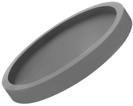 iplusmile Sottovaso Rotondo per Piante in Cemento Resistente Vassoio per Fioriere con Drenaggio Accessorio per Piante in Vaso Adatto Bonsai e Vasi Ceramici Protezione Anti-Perdita per