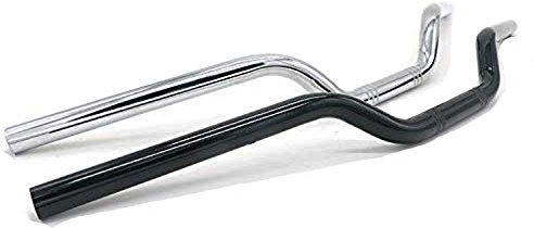 Universal Motorrad Lenker mit 1 Zoll 25mm Stange (Chrom)