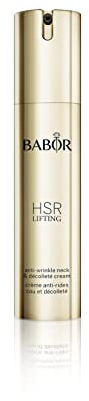 BABOR HSR LIFTING Neck & Décolleté Cream, Anti-Aging Cream för hals och dekolletage, med sheasmör och panthenol, 1 x 50ml