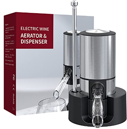 RXL wine set Electric Wine Decanter Wine Decanter Pump Dispenser Electric Wine Aerator Automatic Wine Aerator Pourer Spout. wine dispenser (Size : B)