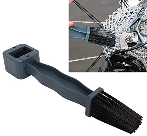 Bicycle Chain Clean Brush, Bicycle Chain Cleaning Tool Bike Chain Crankset Brush, Motorcycle Washer Cleaner Tools for Road/Mountain Cycling Chain Tire Sprocket Clean