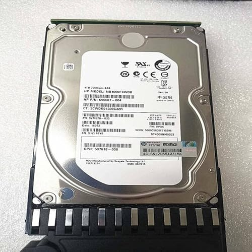 MIDTY HDD para MSA 4TB 3.5 SAS 12Gb/S 64MB 7200RPM para disco duro interno para servidor HDD para C8R26A 718302-001