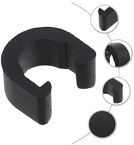 Toddmomy 60stücke C-clips Für Fahrradbremskabel Schlauchbefestigung Schaltzugführungen Knopfclip Feste Schlauchclips Aus Kunststoff