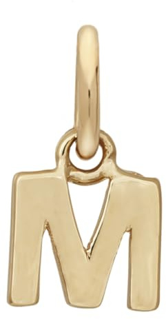 JC Schmuck | Buchstaben Goldanhänger | Anhänger 585 Gelbgold | Initialien Kettenanhänger Unisex Kinder Damen inkl. Schmucketui 14 Karat | 283 077
