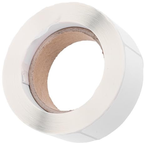 EXCEART Selbstklebende Blanko Etiketten Langlebige Transparente Klebeetiketten Zum Beschriften Und Organisieren Für Lebensmittelbehälter Büro Haushalt Und Lagerverwaltung Einfache Anwendun