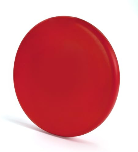 EQLEF Flying Discs Outdoor Toys for Kids, Soft PU Foam Flying Disc Beach Toy Outdoor Sports Park Toy for Kindergarten School Family(Red)