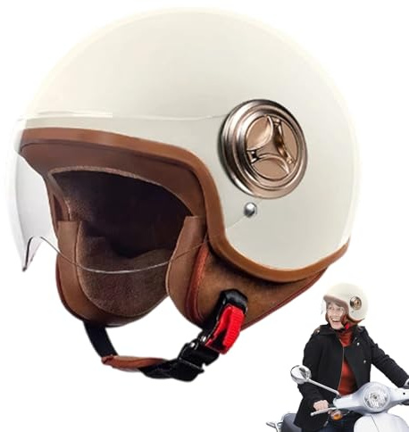 Skateboard Helmet - Open Face Half Mens Bike Helmet | Motorcycle Protective Gear for Snowboarding Skiing Street Riding Moped Electric Scooter Mountain Racing