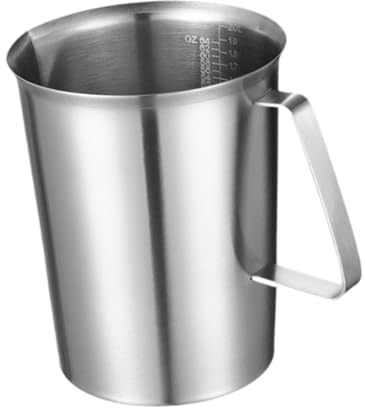 Sharplace Tazza Graduata in Acciaio Inossidabile, Gadget da Cucina per Olio,