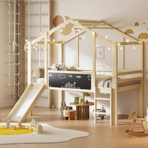LZPUOUI Daybed 90x200cm aus Kiefernholz in Natur inklusive Einzelbett Liegefläche sowie Bettgestell Schubladen und Jugendbett Regalen als Kojenbett für Gästezimmer oder Schlafzimmer