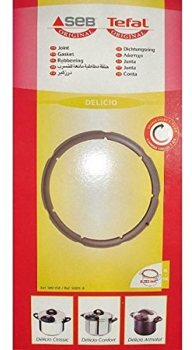 Joint de couvercle delicio 253 8-10l cocotte minute seb 429000
