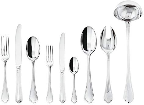 Sambonet Servizio 75 Pz Monoblocco Filet Toiras Inox