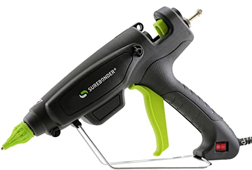 Surebonder PRO2-220HT Professional High-Temperature 220 Watt Heavy-Duty Full-Size Hot Glue Gun - Ideal for Industrial Applications, Construction, Package Sealing