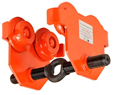 Pro-Lift-Montagetechnik 1000kg Laufkatze, Öse in Gewindestange integriert, N, 01211