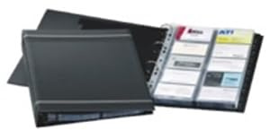Durable Visitenkartenringbuch VISIFIX© A4, 400 Karten 90x57 mm, 265x315x54 mm, anthrazit