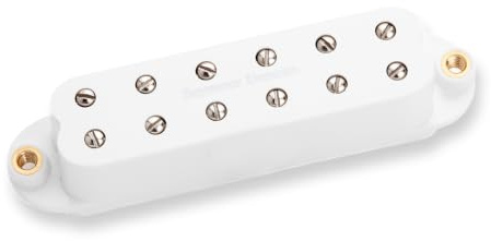 Seymour Duncan SJBJ-1B-W Humbucker-Format einfach JB Junior Strat Micro pour Guitare Electrique Blanc