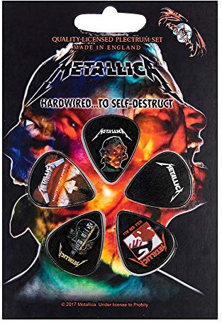 Metallica - Hardwired To Self-Destruct (Set Plettri) Rock Merchandising