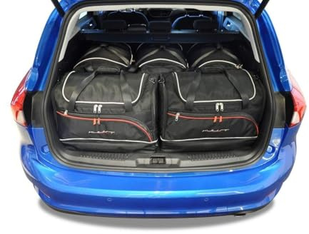 KJUST Dedizierte Reisetaschen 5 stk kompatibel mit FORD FOCUS KOMBI IV 2018+