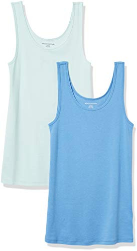 Amazon Essentials Women's Slim-Fit Vest, Pack of 2