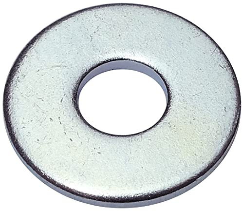 AERZETIX Arandelas Planas Anchas M4/Ø12mm, Juego de 500 | Acero Galvanizado, DIN 9021, 140HV