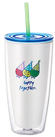 SYXL Bottiglia d Acqua Bottiglia di Acqua volumetrica 26.4oz BPA. Gratuito con Flip-Top Paglia Bottiglia d'Acqua in plastica Semplice Tazza di Viaggio Carina Riutilizzabile Bottiglia d Acqua Sportiva