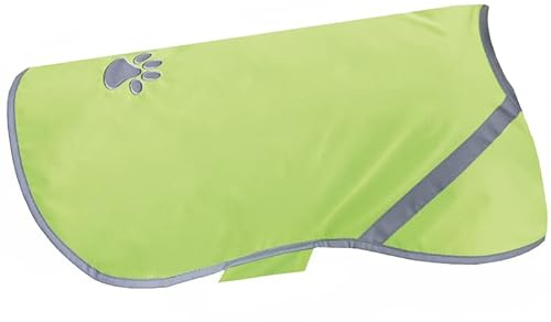 Reflektierende Hundewarnweste - Robust vers. Größen - Reflektorweste mit Futterstoff - Sicherheitsweste Hunde, Jacke Mantel