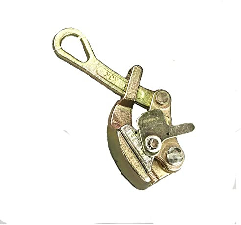 Agarre de cable de cable, abrazadera de tensor de abrazadera de alambre fuerte, agarre de alambre universal sin deslizamiento para cuerda de alambre fija, 2 toneladas