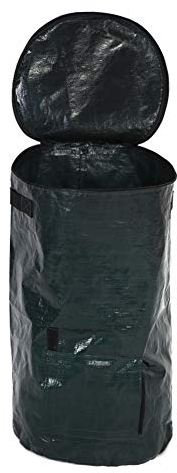 MUNEFE Poubelle à Compost D'extérieur, Poubelle De Jardin, Poubelles De Compostage pour Garantir Une Gestion Efficace des Déchets dans Votre Jardin Ou Votre Cour.(45 * 80)