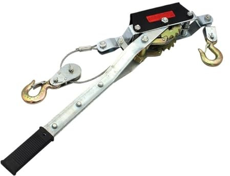 Treuil manuel, treuil pour remorque de bateau, Extracteur électrique manuel de fil de 1 à 4 tonnes, outil de serra, extracteur de treuil d'engrena de câble en acier, Mini tendeur, outils de leva à Dou
